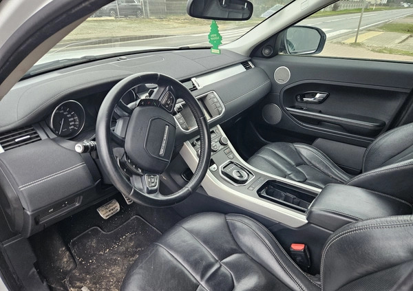 Land Rover Range Rover Evoque cena 34700 przebieg: 226000, rok produkcji 2013 z Polkowice małe 254